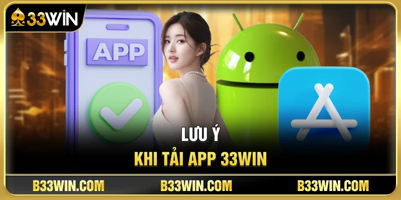 Tải App 33WIN Cho Android & iPhone Mới Nhất 2026 4 Lưu Ý Khi Tải App 33WIN
